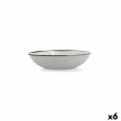 Deep Plate Ariane Vital Filo Ceramic White Ø 21 cm (6 Units) on Sale