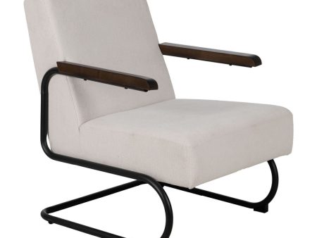 Armchair Black Beige 61 x 70 x 85 cm Sale