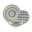 Tableware Versa Anette Turquoise Porcelain 18 Pieces Hot on Sale