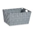 Multi-purpose basket Grey Cloth 5 L 30,4 x 14 x 20 cm (18 Units) Online