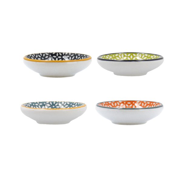 Plate Quid Pippa Multicolour Ceramic (36 Units) (Pack 36x) Fashion