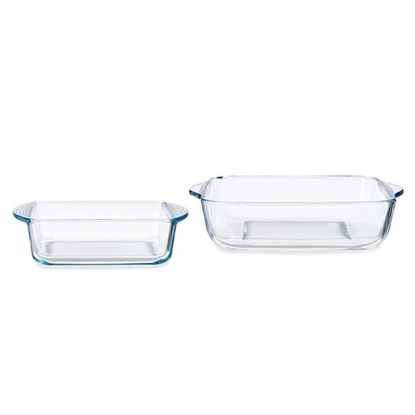 Set of Kitchen Dishes Borcam Squared (4 Units) For Cheap