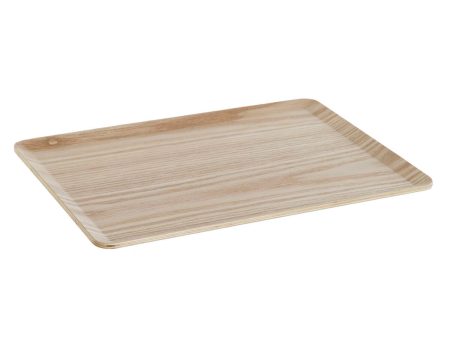 Tray DKD Home Decor Natural Bamboo 27 x 20 cm 27 x 20 x 0,8 cm Cheap