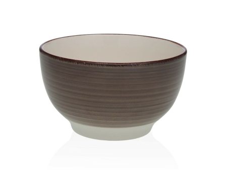 Bowl Versa Grey Stoneware 14 x 8,3 x 14 cm Online