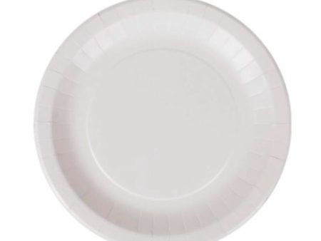 Plate set Algon Disposable White Cardboard 28 cm (36 Units) Fashion