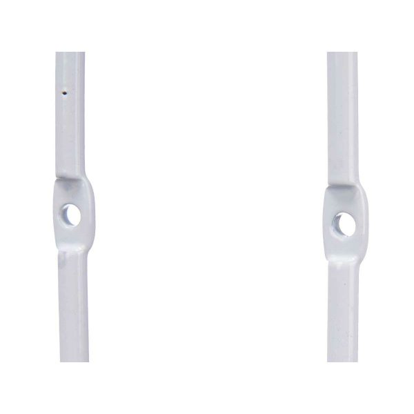 Hangers White Metal Set 2 Pieces (6 Units) Online now