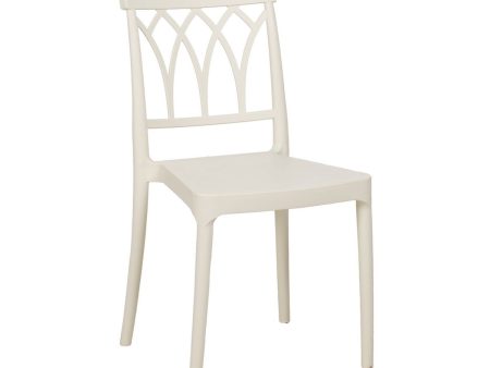 Dining Chair White 42 x 54 x 83 cm Hot on Sale