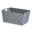 Multi-purpose basket Grey Cloth 5 L 30,4 x 14 x 20 cm (18 Units) Online