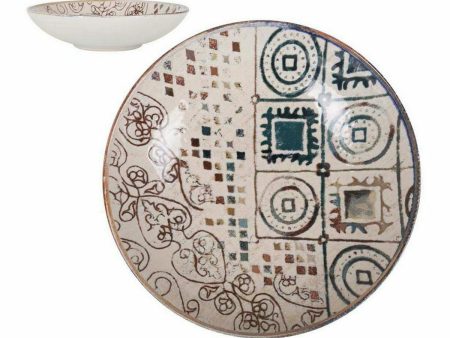 Deep Plate La Mediterránea Creta Porcelain Shine (ø 21 x 5,3 cm) Hot on Sale