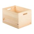 Multi-use Box Astigarraga CBS403023 Natural Pinewood (40 x 30 x 23 cm) Online Sale