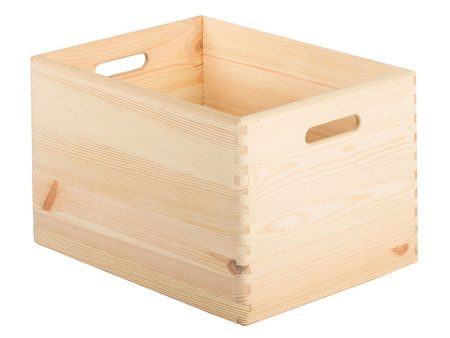 Multi-use Box Astigarraga CBS403023 Natural Pinewood (40 x 30 x 23 cm) Online Sale