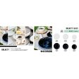 Deep Plate Quid Select Basic Black Melamin 23 cm (24 Units) For Cheap