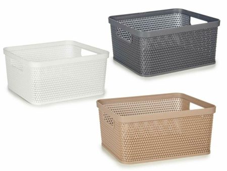 Multi-purpose basket Plastic 2,5 L 24,5 x 10,4 x 18,5 cm (18 Units) Supply