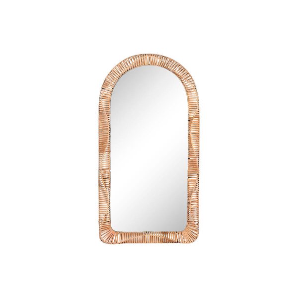 Wall mirror Home ESPRIT Natural Tropical 61,5 x 7 x 117 cm Supply