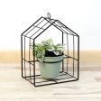 Planter with stand Vinthera Moa Green Metal 20 x 13 x 27 cm (6 Units) Discount