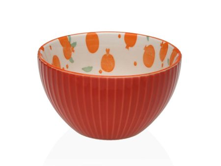 Bowl Versa Orange 9,3 x 2,5 x 7,3 cm Hot on Sale