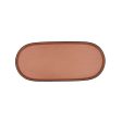 Snack tray Bidasoa Gio Brown Plastic 28 x 12 cm (12 Units) Online