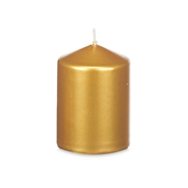 Candle Acorde 92534 Golden 7 x 10 x 7 cm (24 Units) Online Sale