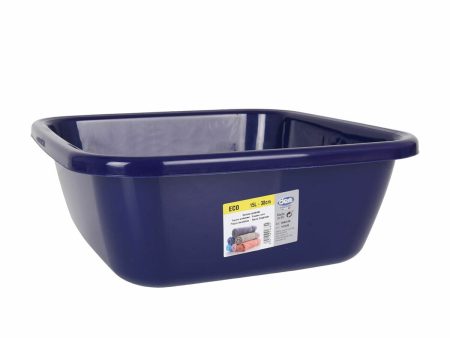 Washing-up Bowl Dem Eco Blue Squared 15 L 38 x 38 x 15 cm (12 Units) on Sale