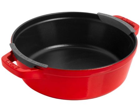 Baking tray Zwilling La Cocotte Red Cast Iron Ø 24 cm (3 Units) on Sale