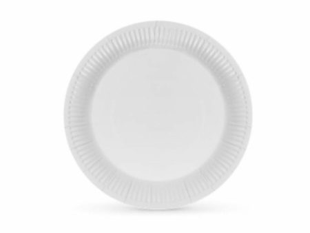 Plate set Algon Cardboard Disposable White (36 Units) Fashion