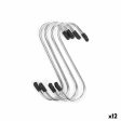 Hook for hanging up Set Silver Metal (12 Units) For Sale