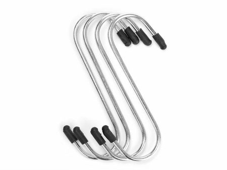 Hook for hanging up Set Silver Metal (12 Units) For Sale