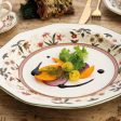 Deep Plate Queen´s By Churchill Assam Floral Ceramic China crockery Ø 20,5 cm (6 Units) For Cheap