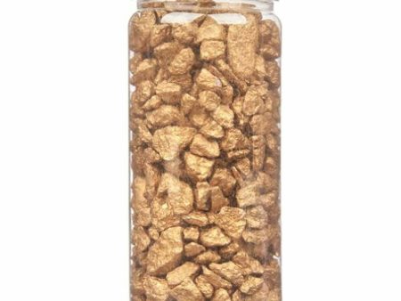 Decorative Stones Golden 10 - 20 mm 700 g (12 Units) Online