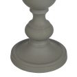 Candleholder Aluminium Green 15 x 15 x 32 cm on Sale