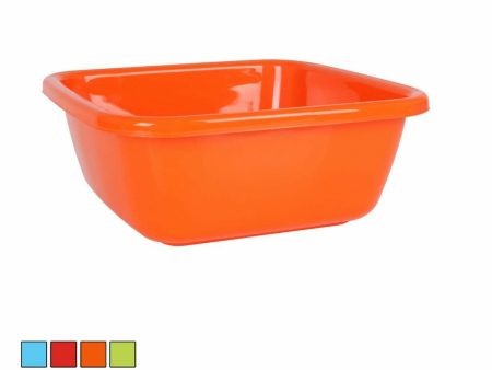 Washing-up Bowl Dem Colors 10 L 34 x 34 x 13,5 cm (12 Units) For Cheap