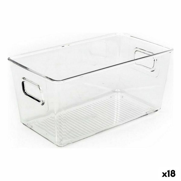 Multi-use Box Dem Transparent 23,5 x 13,3 x 11,5 cm (18 Units) Cheap