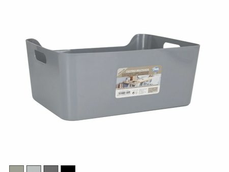 Multi-purpose basket Dem With handles 33 x 24 x 14,5 cm (12 Units) Online now