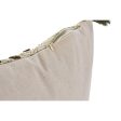 Cushion Home ESPRIT Green Beige Palms Boho 45 x 5 x 45 cm Online now