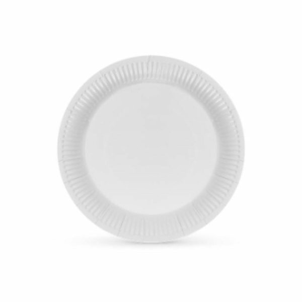 Plate set Algon Cardboard Disposable White (36 Units) Fashion