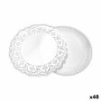 Cake stand Algon White 25 x 25 x 2 cm Circular (2 Pieces) (48 Units) Online now