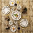 Deep Plate Queen´s By Churchill Assam Floral Ceramic China crockery Ø 20,5 cm (6 Units) For Cheap