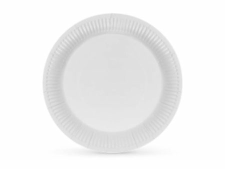 Plate set Algon Cardboard Disposable White (36 Units) Fashion