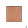 Flat plate Bidasoa Gio 21,5 x 21,5 cm Brown Plastic Sale