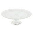 Snack tray Home ESPRIT Transparent Crystal 23 x 23 x 8 cm Hot on Sale