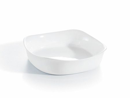 Oven Dish Luminarc P4025 White Glass (20 cm) Hot on Sale