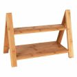 Serving board Viejo Valle Double height Bamboo 39,7 x 20,3 x 18 cm (2 Units) Online Sale