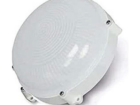 Wall Light EDM 34724 White Polymer A E 12 W 75 W 1080 lm Exterior (4000 K) Online Hot Sale