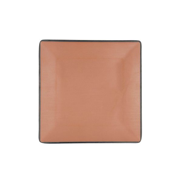 Flat plate Bidasoa Gio 21,5 x 21,5 cm Brown Plastic Sale