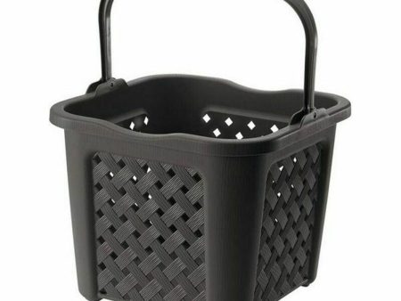 Laundry basket Tontarelli Arianna 25 L Wengue 38 x 38 x 31,5 cm (6 Units) Online