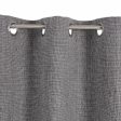 Curtain Grey Polyester 100% cotton 140 x 260 cm Online Sale