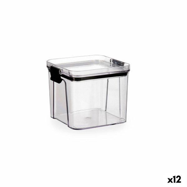 Food Preservation Container Quid Cocco Transparent Plastic 700 ml (12 Units) Sale