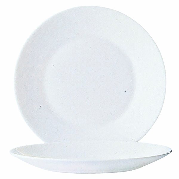 Plate set Arcoroc Restaurant Glass (ø 22,5 cm) (6 uds) Discount