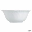 Bowl Luminarc Feston White Glass 12 cm (24 Units) Supply