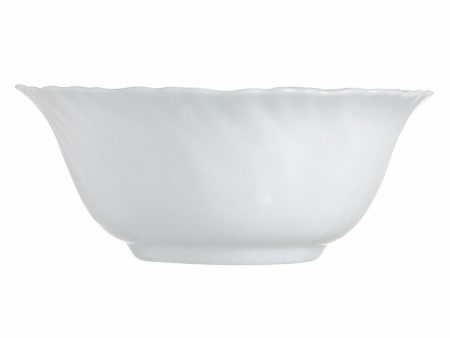 Bowl Luminarc Feston White Glass 12 cm (24 Units) Supply